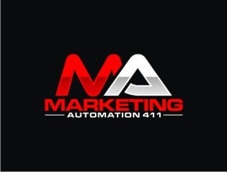 Marketing Automation 411 logo design by agil