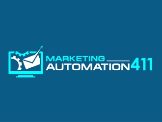 Marketing Automation 411 logo design by MAXR