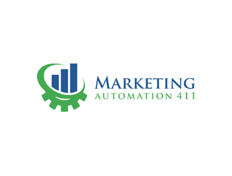 Marketing Automation 411 logo design by KQ5