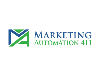 Marketing Automation 411 logo design by kopipanas