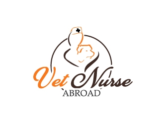 Vet Nurse Abroad logo design by fawadyk