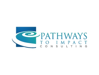 Pathways To Impact Consulting logo design by BTmont