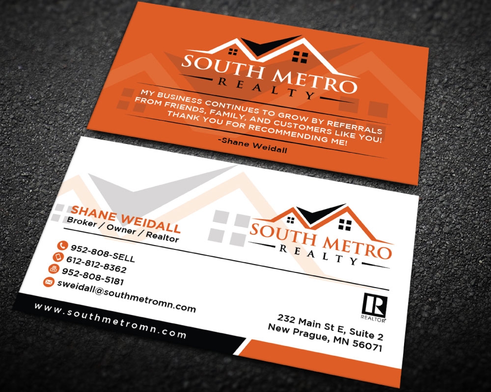 South Metro Realty logo design by Boomstudioz