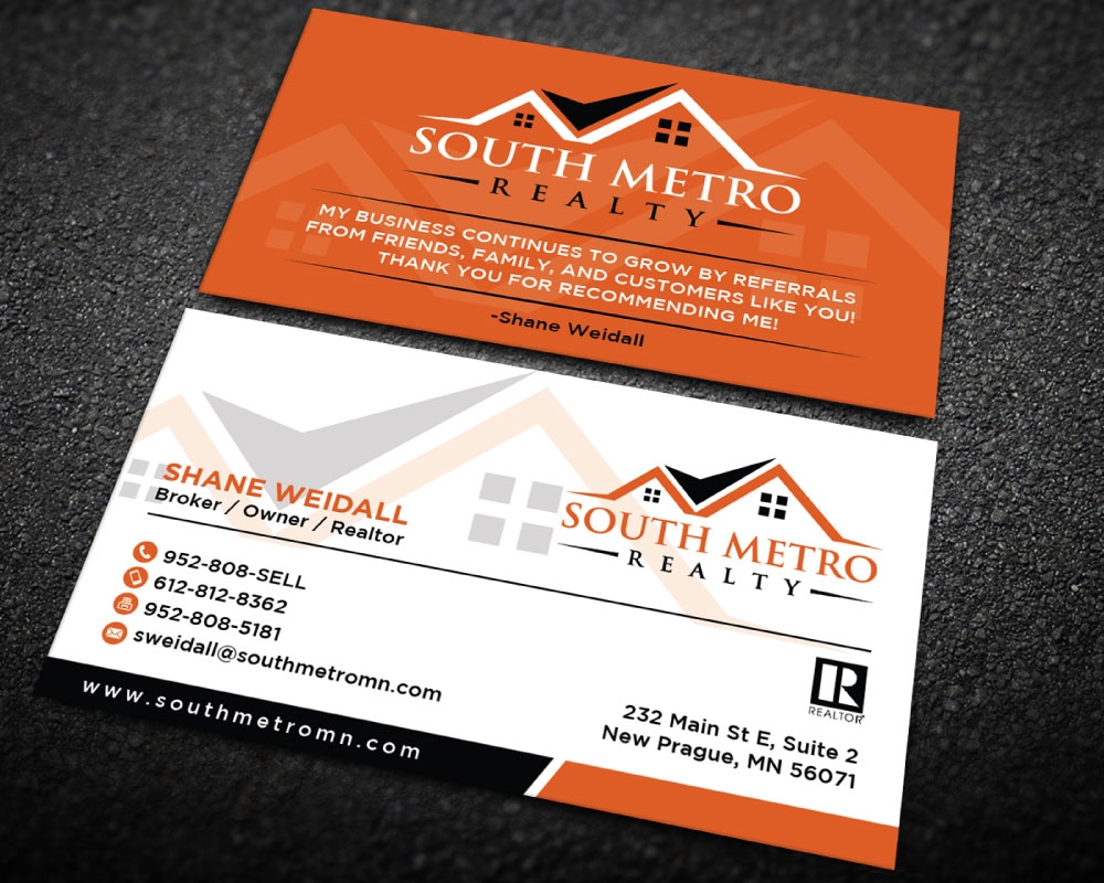 South Metro Realty logo design by Boomstudioz