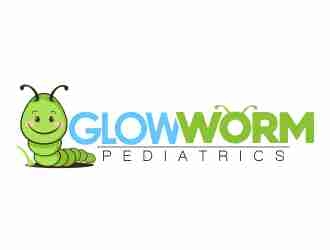 Glowworm Pediatrics logo design by veron