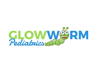Glowworm Pediatrics logo design by dchris