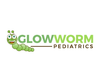 Glowworm Pediatrics logo design by dchris