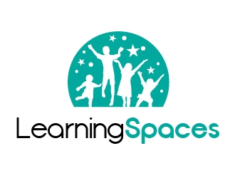 Learning Spaces logo design by createdesigns