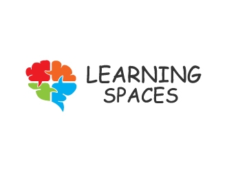Learning Spaces logo design by createdesigns