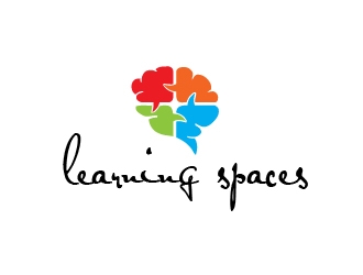 Learning Spaces logo design by createdesigns