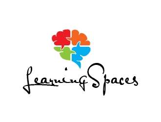 Learning Spaces logo design by createdesigns