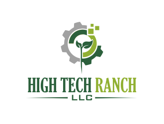 High Tech Ranch, LLC (HTR) logo design by YONK