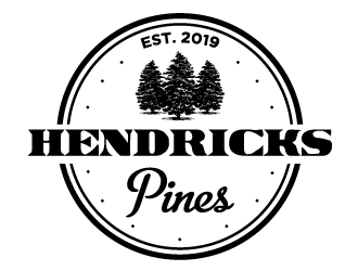 Hendrick Pines logo design by Ultimatum