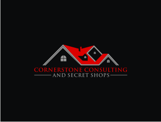 Cornerstone Consulting and Secret Shops logo design by logitec