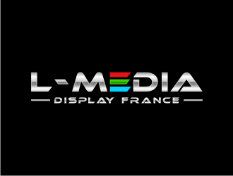 L-MEDIA Display France logo design by Landung