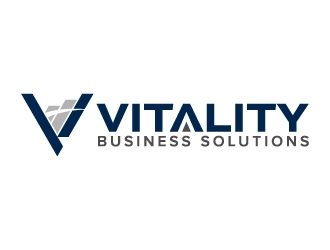 Vitality Business Solutions logo design by jaize