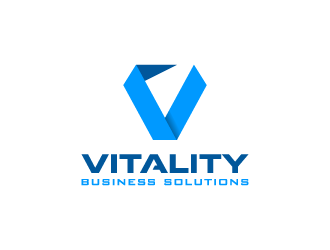 Vitality Business Solutions logo design by pencilhand