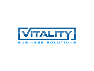 Vitality Business Solutions logo design by pencilhand