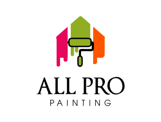 All Pro Painting logo design by JessicaLopes