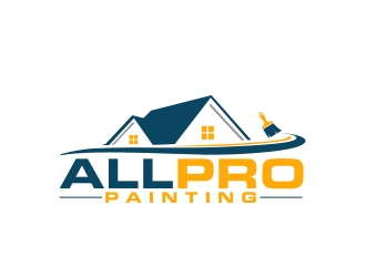All Pro Painting logo design by MarkindDesign
