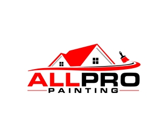 All Pro Painting logo design by MarkindDesign