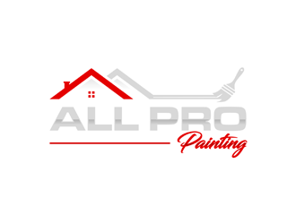 All Pro Painting logo design by ndaru