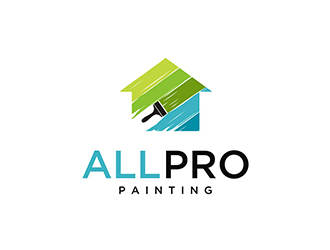 All Pro Painting logo design by logolady