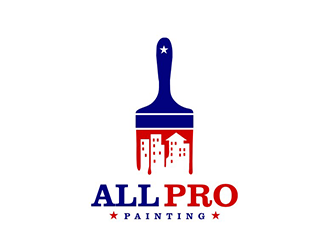 All Pro Painting logo design by logolady