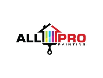 All Pro Painting logo design by sanworks