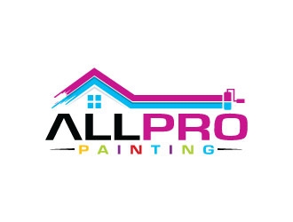 All Pro Painting logo design by sanworks