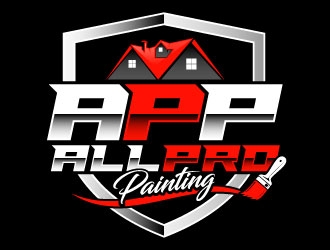 All Pro Painting logo design by daywalker