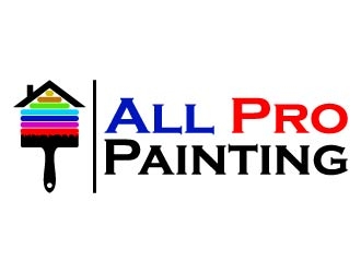 All Pro Painting logo design by bulatITA