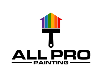 All Pro Painting logo design by maseru
