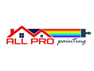 All Pro Painting logo design by rizuki