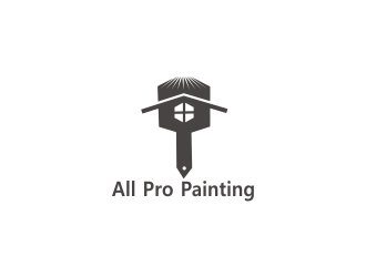 All Pro Painting logo design by Greenlight