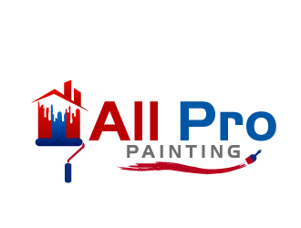 All Pro Painting logo design by tec343