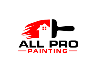 All Pro Painting logo design by akhi