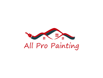All Pro Painting logo design by Greenlight