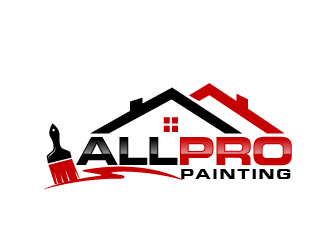 All Pro Painting logo design by THOR_