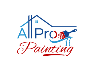 All Pro Painting logo design by graphicstar