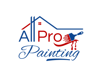 All Pro Painting logo design by graphicstar