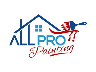 All Pro Painting logo design by graphicstar