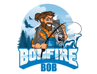 Bonfire Bob logo design by Suvendu