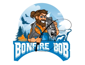 Bonfire Bob logo design by Suvendu