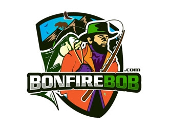 Bonfire Bob logo design by kingfisher