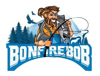 Bonfire Bob logo design by Suvendu