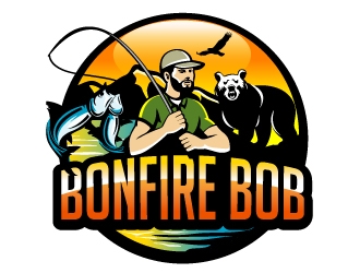 Bonfire Bob logo design by logoviral