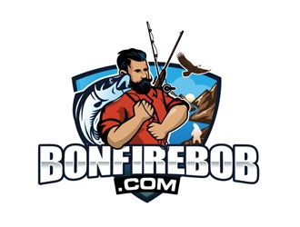 Bonfire Bob logo design by frontrunner