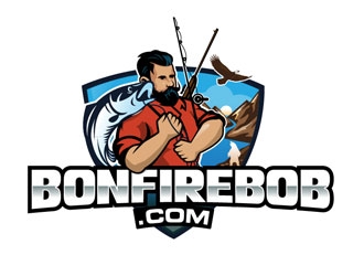 Bonfire Bob logo design by frontrunner