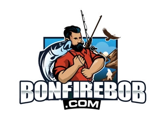 Bonfire Bob logo design by frontrunner